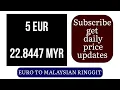 Download Lagu Euro to Malaysian Ringgit Currency Exchange Rates Today 30 January 2025 EUR TO MYR