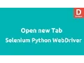 Open new tab in Firefox using Selenium WebDriver