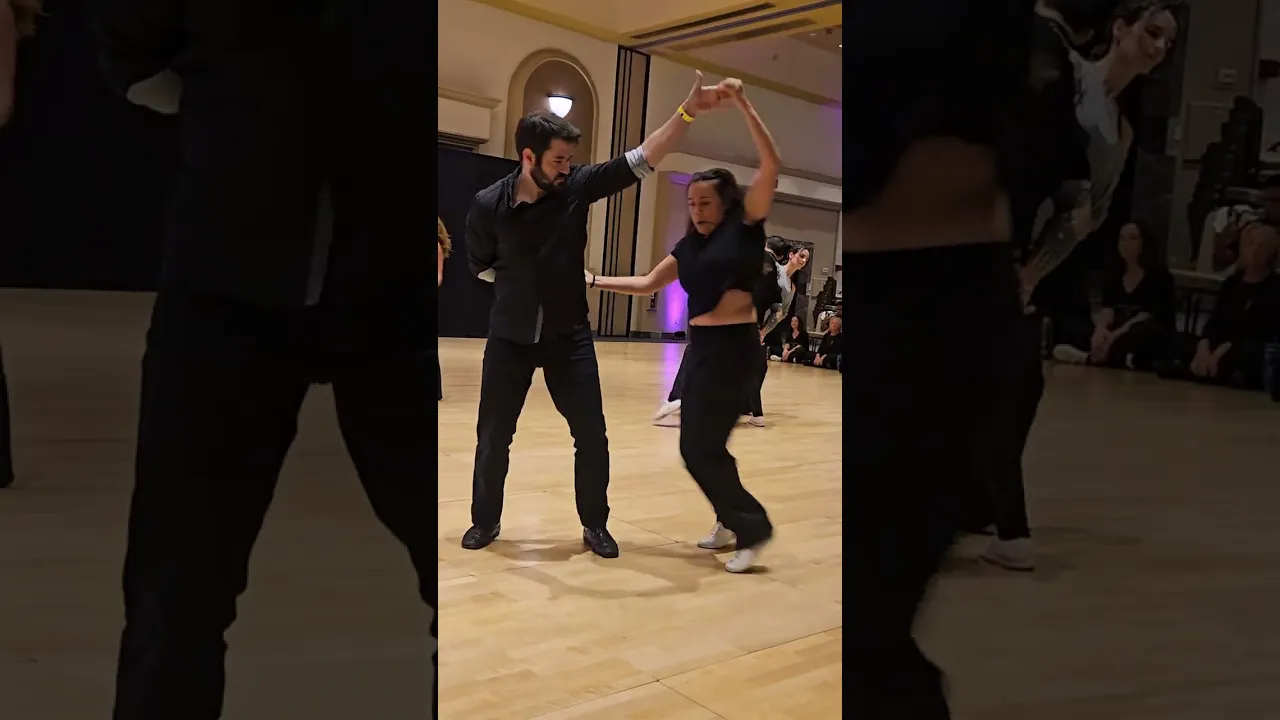 🕺West Coast Swing Improv Freestyle Dance by Ben Morris & Torri Zzaoui