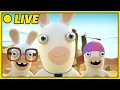 Download Lagu Rabbids Invasion 🐰 The Best Episodes ⚡️ Non-stop! ✨ 24h/24 🔴 Cartoon for Kids