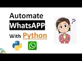 how to automate whatsapp using python - whatsApp Automation with python-Coding projects in tamil
