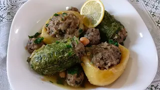 الدولمة على الطريقة التقليدية البنة بنة 