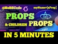 React Props in 5 Minutes No BS Just What You Need