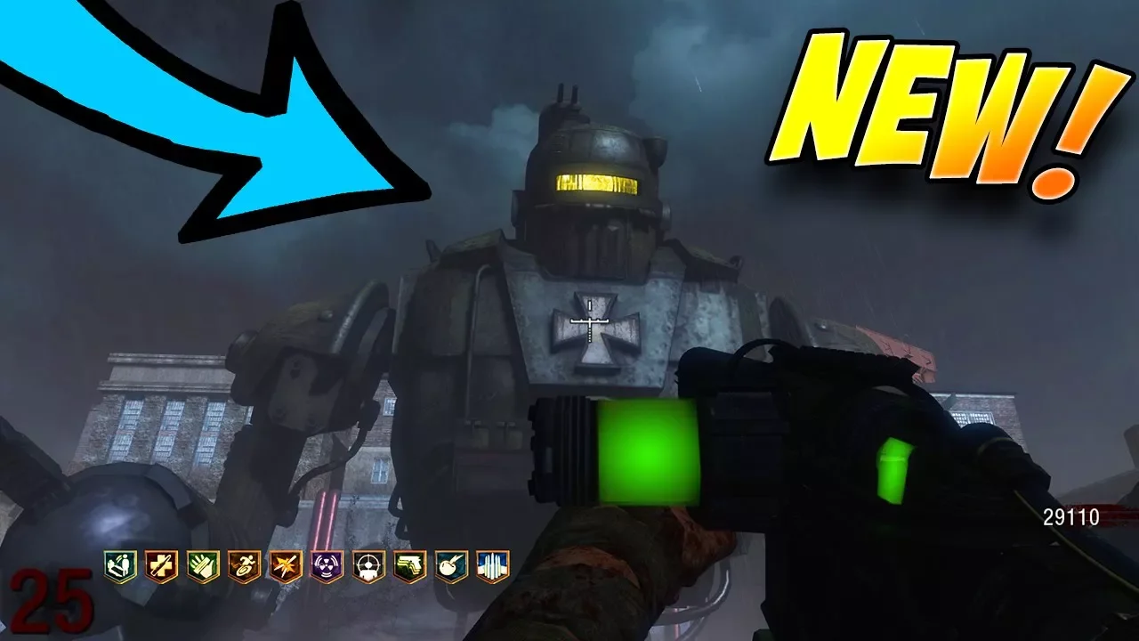 NEW BLACK OPS 1 ZOMBIE MAP!? "PERISH" BOSS FIGHT!!