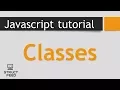 JavaScript Tutorial - Classes