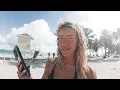 We Took Over a Miami Beach for a Bikini Photoshoot Behind the Scenes with Models Alanna Jade