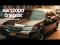 Craigslist Car Shopping Under 2000 Finding Hidden Gems or Junkyard Fodder