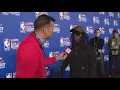 Dave Calabro on the NBA All-Star Celebrity Red Carpet