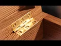 How To Hinge a Lid The Toolbox Project