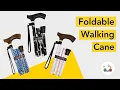 How to use Foldable Walking Cane