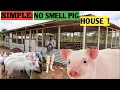 Cost Of Building No-SMELL PIG HOUSE Simple And Secure