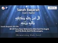 Download Lagu Surah Baqarah [Last 2 Verses] - Sheikh Ziyad Patel || Memorizing Made Easy || 1080pᴴᴰ