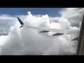 Stormy Landing in Jacksonville Florida JAX - United 1147