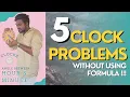CLOCKS - Finding Angle between Hour Minute hand