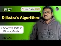 Leetcode 1091 Shortest Path in Binary Matrix in Telugu Dijkstra s Algorithm srkcodes