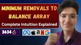 Minimum Removals to Balance Array LeetCode 3634 Complete Intution Explained