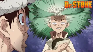 Dr STONE سينكو يشرح ما هي الكهرباء الساكنة 