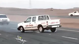 لا ياقلب لك شفت البخت تفحيط خرافي يفوتك سعيد عزيز 