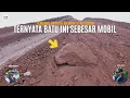 Lagu TERNYATA BATU INI SEBESAR MOBIL!!! MENGUKUR BESARNYA BATUAN YANG ADA DI LERENG MERAPI