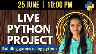 Live Python coding project Python live project for practice Live coding data science python