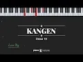Download Lagu Kangen (LOWER KEY) Dewa 19 (KARAOKE PIANO)