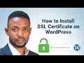 Add SSL to WordPress in Minutes Secure Your Site