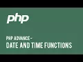 Web Development - PHP Advance Date and Time