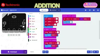 Explore STEM Coding with micro bit SIMPLE CALCULATOR