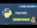Functions Python Full Course beginner friendly Pooky Codes