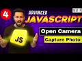 Advance JavaScript tutorial in Hindi Open Camera and Capture Photo
