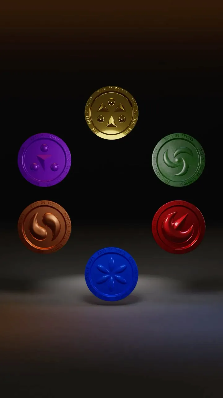 All 6 Sage Medallions from Ocarina of Time (3D Models) video thumbnail