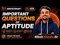 TCS Hiring 2026 Important Aptitude Questions TCS NQT Placement Preparation