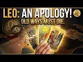Leo An APOLOGY Is Coming Death To The Old Ways Weekly Tarot Reading