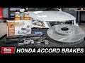 How To Install Front Brake Pads and Rotors on a 2003-2012 Honda Accord