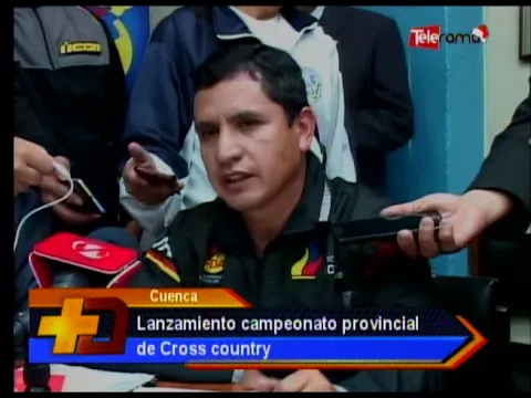 Lanzamiento campeonato provincial de Cross country