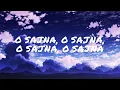 O'SAJNA - BADSHAH X DIVINE X NIKHITA GANDHI  (Lyrics)