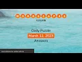 WordScapes March 12 2023 Answers