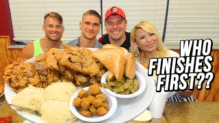 Texas Chicken Fried Steak Challenge w RainaHuang and JoelHansen