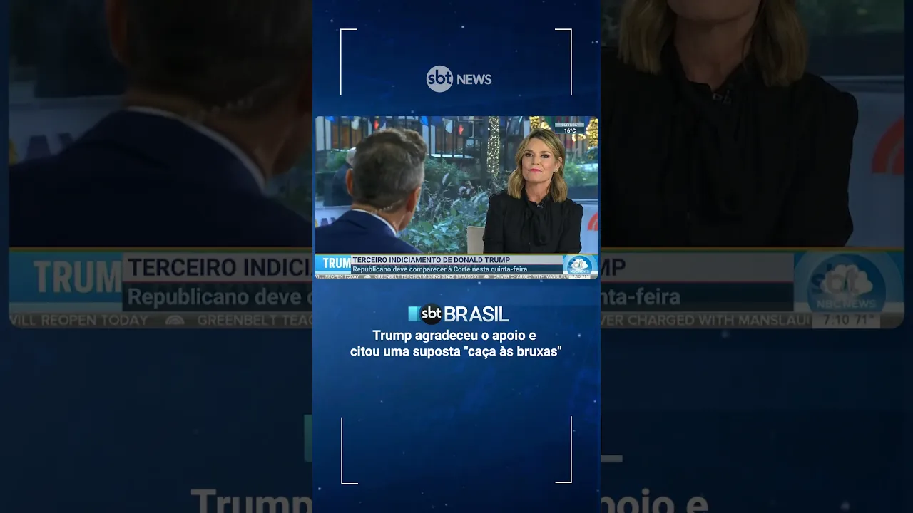EUA: Indiciado pela terceira vez, Donald Trump diz estar sendo vítima de uma "caça às bruxas"
