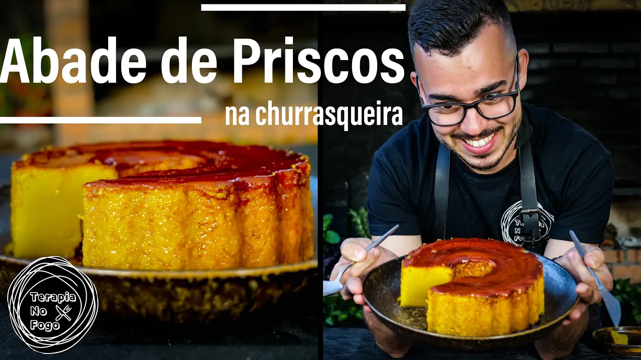 Pudim ABADE DE PRISCOS no FOGO