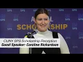 Caroline Richardson Speech 2022 CUNY SPS Scholarship Reception