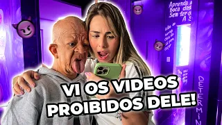 bruno diferente showed me his videos 