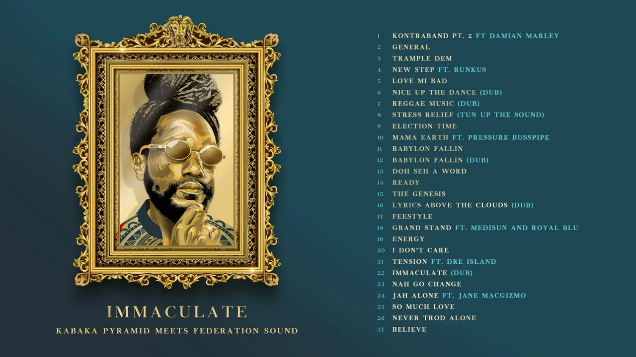 KABAKA PYRAMID x FEDERATION SOUND - IMMACULATE MIXTAPE
