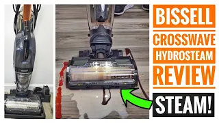 Bissell CrossWave HydrSteam Wet Dry Hard Floor Vacuum Review 