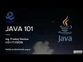 Java 101 - Introduccion parte 1