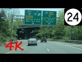 NJ Route 24 eastbound 4K