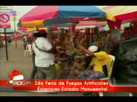 2da Feria de fuegos artificiales Exteriores Estadio Monumental
