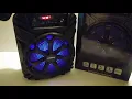Fisher 1200 watts bluetooth party speaker boost your detailing business lol