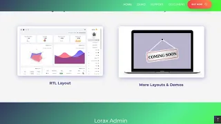 Lorax - Angular 7 Admin Dashboard Template