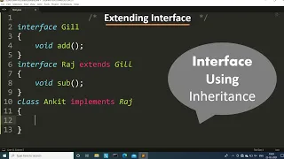 extending interfaces in java Learn Coding
